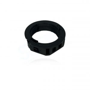 Pflitsch, 1420/232NGGM, Polyamide, Metric thread as per EN 60423, Temperature range: -40 °C up to +100 °C, Grey, 12 mm Mounting Height, 10pcs.