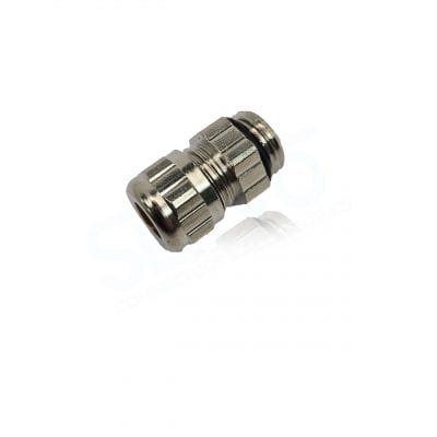 Pflitsch, 149D7, UNI Dicht Cable Gland, Brass, nickel-plated, Pg 7 connection thread, With o-ring made of HNBR.