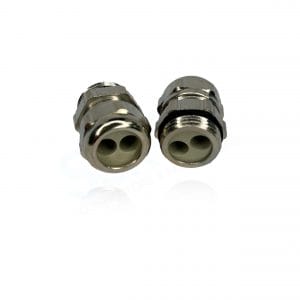 Pflitsch UNI Multiple Cable Gland. Allows multiple pre-assembled cables to pass through a single hole. The gland ensures a tight seal.