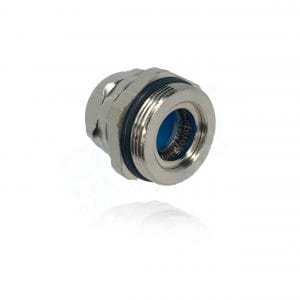 Pflitsch, 2325418S09, UNI Dicht Cable Gland Brass, nickel-plated, Metric connection thread EN 60423, With o-ring HNBR.