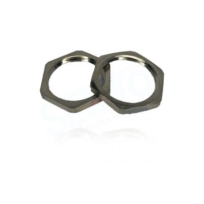 Pflitsch, 753/5, Locknut Brass Nickel Plated, Pg16.