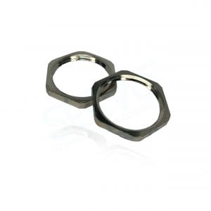 Pflitsch 754/5, Lock Nut for cable gland, Nickel Plated Brass, Pg 21.