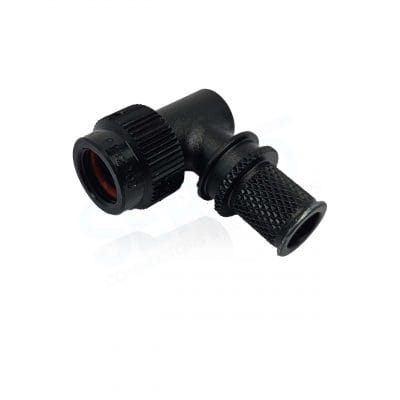 Polamco, 91K3-08-05-1-ZK-HE100 Right angled adaptor.