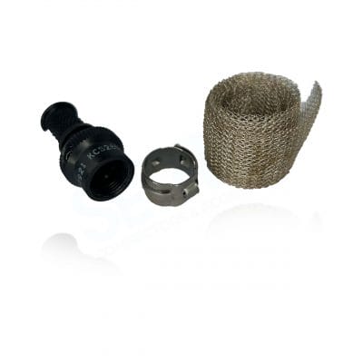 KEC, KCS2801-32-09G, Universal EMC backshell Straight, MIL-C-38999 SERIES 3 & 4, Shell Size 09, Black Zinc Nickel. Sutable for many applications.