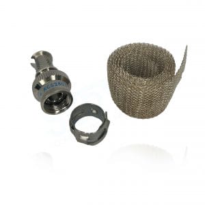 KEC, KCS2801-32-09J, Universal EMC backshell Straight, MIL-C-38999 SERIES 3 & 4, Shell Size 09, Electroless Nickel. Sutable for many applications.
