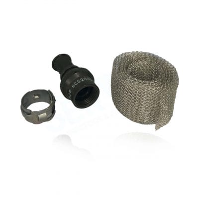 KEC, KCS2801-32-09W, Universal EMC backshell Straight, MIL-C-38999 SERIES 3 & 4, Shell Size 09, Cadmium + Olive Drab. Sutable for many applications.