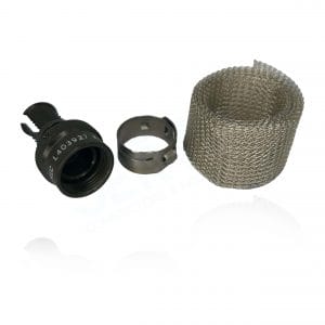 KEC, KCS2801-32-11W, Universal EMC backshell Straight, MIL-C-38999 SERIES 3 & 4, Shell Size 11, Cadmium + Olive Drab. Sutable for many applications.