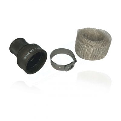 KEC, KCS2801-32-17W, Universal EMC backshell Straight, MIL-C-38999 SERIES 3 & 4, Shell Size 17, Cadmium + Olive Drab. Sutable for many applications.