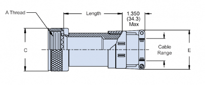 M85049-21 Technical Drawing