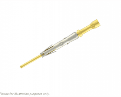 Eaton Souriau, RM20W3K size 20 Male machined crimp contact.
