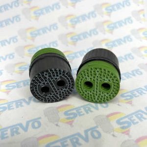 Eaton Souriau, J599EIE1069A10, Female insulator layout 25-82 Quadrax. Used in assembling MIL-DTL-38999 Series III Quadrax Connectors.