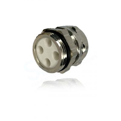 Pflitsch, 154M4X6, UNI Dicht Multiple cable gland. Used in Data Centers, Emobility, Helicopters, Robotics, Spacecraft and welding.