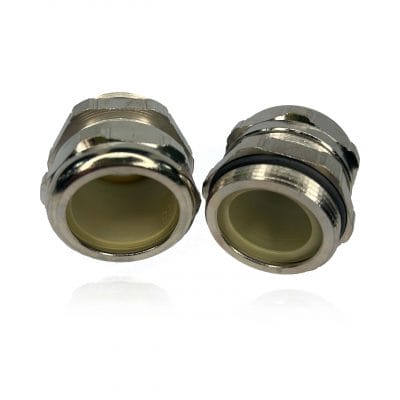 Pflitsch, 155P28, UNI Dicht Cable Gland Brass, nickel-plated, Pg 29 Metric connection thread, IP 68 up to 10 bar, TPE-V Sealing Insert.