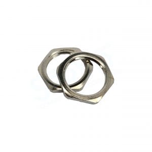 Pflitsch, 220/5 M20x1,5 Locknut for cable gland Brass Nickel Plated