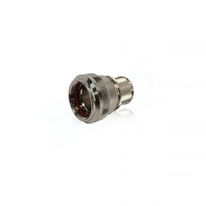 Polamco, 91H1-15-10-1-C-HE200, EMI Shielding Adaptor, Shell SIze 15, entry size 10, Straight for MIL-DTL-38999 Series III & IV, Electroless Nickel, with spring.
