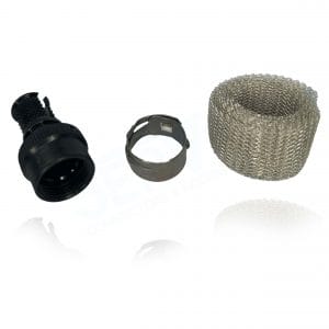 KEC, KCS2801-32-11G, Universal EMC backshell Straight, MIL-C-38999 SERIES 3 & 4, Shell Size 11, Black Zinc Nickel. Sutable for many applications.