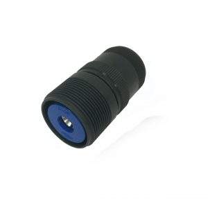 Fujikura, D/MS3101A20-2S, Cable Connecting Receptacle, 1 size 0 Socket Contacts, Shell Size 20, Black Trivalent Chromate.