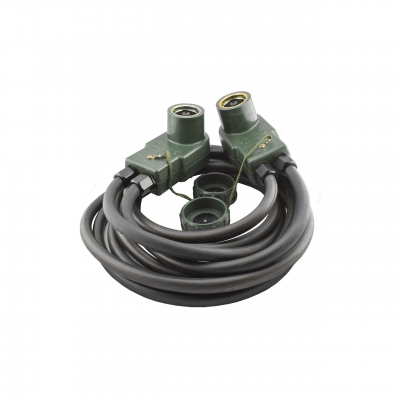 Amerline, 11682336, Inter-vehcile Power Cable and Plug Assembly, Standard NATO receptacle. For Use on Military Vehciles, generators and support equipment.