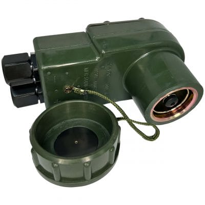 Amerline, 11682338, Inter-Vehicle NATO Jump-Start Plug Assembly with 500 AMP Vehicle Power Port meeting STANAG 4074.