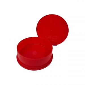 Caplugs,EC-28, MS90376-28R Red Plastic Cap.