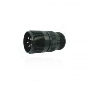 Fujikura, D/MS3101A18-11P, Cable Connecting Receptacle, 5 size 12 Pin Contacts, Shell Size 18, Black Trivalent Chromate.