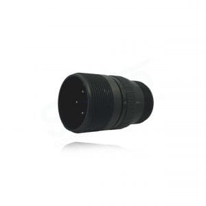 Fujikura, D/MS3101A22-10P, Cable Connecting Receptacle, 4 size 16 Pin Contacts, Shell Size 22, Black Trivalent Chromate.