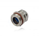Pflitsch, 154ST18S09, UNI Dicht Pg Cable Gland Brass, nickel-plated, Pg 21 Metric connection thread EN 60423, With o-ring HNBR.