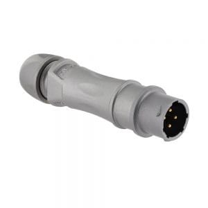 Eaton Souriau, UT0X1MS104P, Male Free hanging receptacle, Shell size: 10 with 4 #16 contacts. Contacts sold separately.