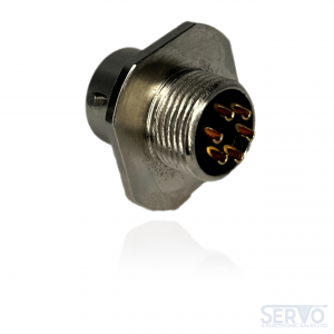 Yeonhab, YH3111A10-6P-02 MIL-DTL-26482 I Style Cable connecting Plug, Electroless Nickel, Shell Size 10 with 6 Size 20 Pin Contacts.