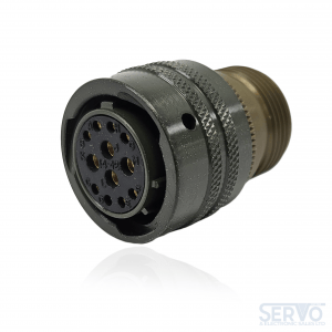 Yeonhab, YH3116A14-12S* MIL-DTL-26482 I Style Straight Plug, Green Zinc, Shell Size 14 with 8#20 and 4 Size 16 Socket Contacts.