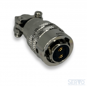 Yeonhab, YH3116F10-2S-02 MIL-DTL-26482 I Style Straight Plug, Electroless Nickel, Shell Size 10 with 2 Size 16 Socket.Contacts.